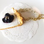 レアチーズケーキのバックチャーム