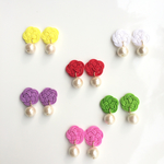 梅の花ピアス-パステル-