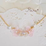 紫陽花の首飾り 〜cherry blossom〜
