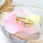 只今✨Wキャンペーン✨再販♡恋するリング♡☆.｡ ついにゴールド発売です◡̈*❤︎