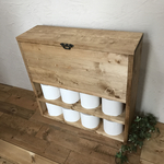wide toilet rack ＊BB　W58cm D17.8cm  《受注製作》トイレラック＊収納