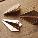 合金チャーム【紙飛行機】5個