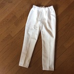 テーパードパンツ  生成り
