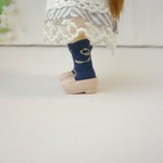 オビツ11  【送料込み】 ハイソックス   (ネイビー)  靴下 