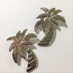 ヤシの木コンチョシルバー