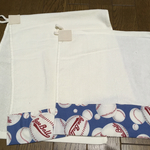 入園入学準備  ループ付きハンドタオル&フェイスタオル  野球