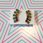 5STARs ピアス 両耳用 Green内側