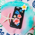 ハワイアン刺繍♡iPhoneケース
