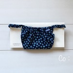 リラックスショーツ＊レギュラーライズ・FleurBlue