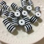 ボーダーチューブビーズ ストライプ