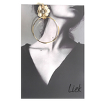 lady+ collection【再販】◇2wayパールフープイヤリング◇Perl × hoop earings