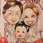 ❁ﾌﾙｵｰﾀﾞｰﾀｯﾁ似顔絵❁あや様専用ブース❁