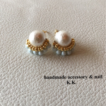 プルプピアス パステルブルー