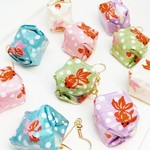再販【小津和紙】金魚の紙風船☆ピアスorイヤリング☆数量限定