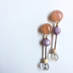 Germanvintage long earrings--spring--