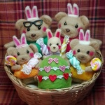 🌼kaorin1966様専用オーダー品😄イースター🌼仲良し🐻くまちゃんファミリー