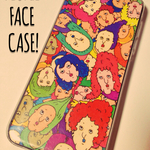 【iPhone5/5s対応】FACE CASE!〜まとまりがある人たちのケース〜