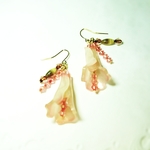 お花 ピアス  F72