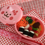 お箸の練習に♪フェルトのお弁当