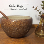 [オーダー品] まーるいカフェオレボウル/ごはん茶碗にも 