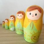 ぽかぽか春のマトリョーシカ＊５人組