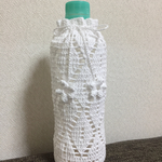 ひし形のペットボトルカバー