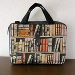 [再再販]本棚柄の書類バッグ(Ａ４対応)