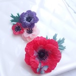 アネモネフラワーピアス