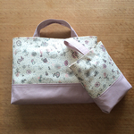kikiyomiさん専用、リバティ✖️ミナペルホネンのレッスンバックと上履き入れのセット🌟