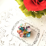 【ブローチ】swarovski～おもちゃ箱