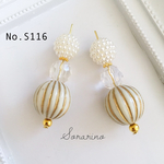 No.S116 上品な✧︎アンティークピアス