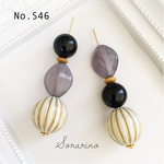 No.S46 再販＊ アンティーク×モノトーン