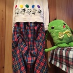 ✩⃛ೄ楽チン 変形 スカートみたいなサルエル   