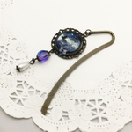 <レジン作品>夜空を飛ぶ蝶々