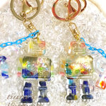 ロボットのペアキーホルダー