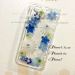 ♡人気No.1デザイン♡さらに可愛くなって再登場♡押し花iPhoneケース