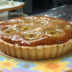 素焚糖のやさしい香り　バナナタルト