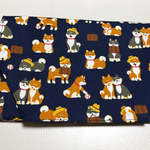 御朱印帳袋 まろ眉の柴犬