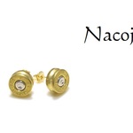 銃弾の刻印ピアス 9mm＊チタン/イヤリング可