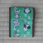 〔畳縁〕小財布 犬【在庫限】