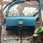 ＊受注製作＊Walletbag (turquoisel) お財布ポシェット