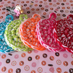ふっくらアクリルたわし☺︎5枚セット