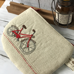 刺繍ポーチ、🚲自転車.3