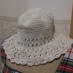 夏の柔らか帽子