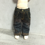C級品 ブリーチデニム黒 オビツ11 