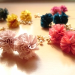【再販】可憐🎆Bon Bonピアス&イヤリング