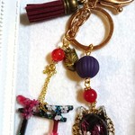 お狐様バッグチャーム