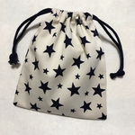 星柄 給食袋 巾着袋