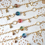 *Candy*と形フレームのブレスレット