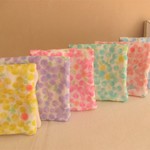 再販*pastelmimosacolor*８重ガーゼハンカチ６set*